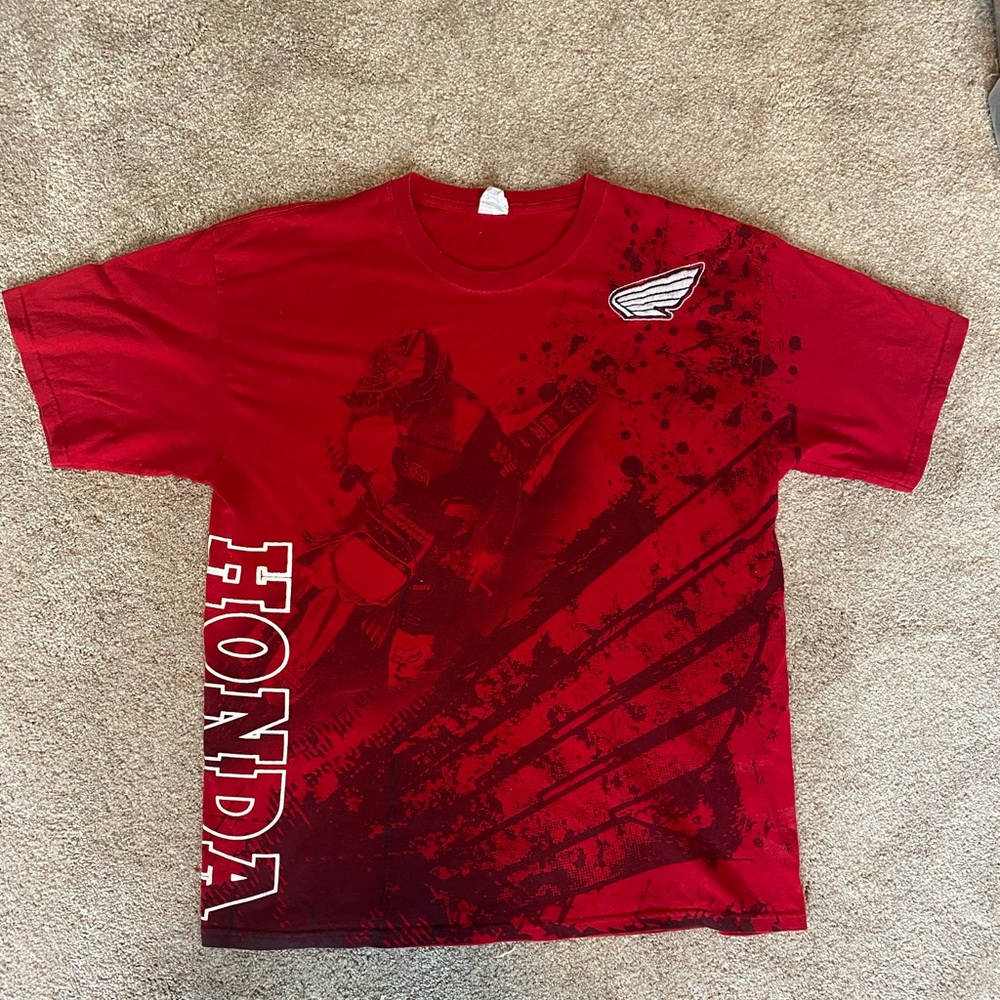 Mens honda jcr off road racing T-shirt